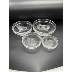 Set of 4 DURALEX Nesting Small Prep Bowls Made in France